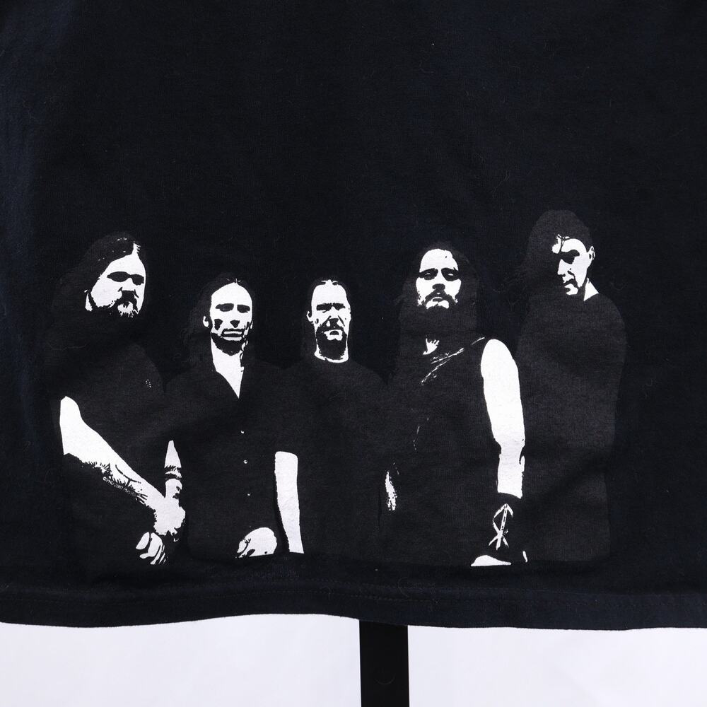 Enslaved Band T Shirt Youth Large Black Metal Viking Metal Gildan Heavy Cotton - Picture 4 of 6